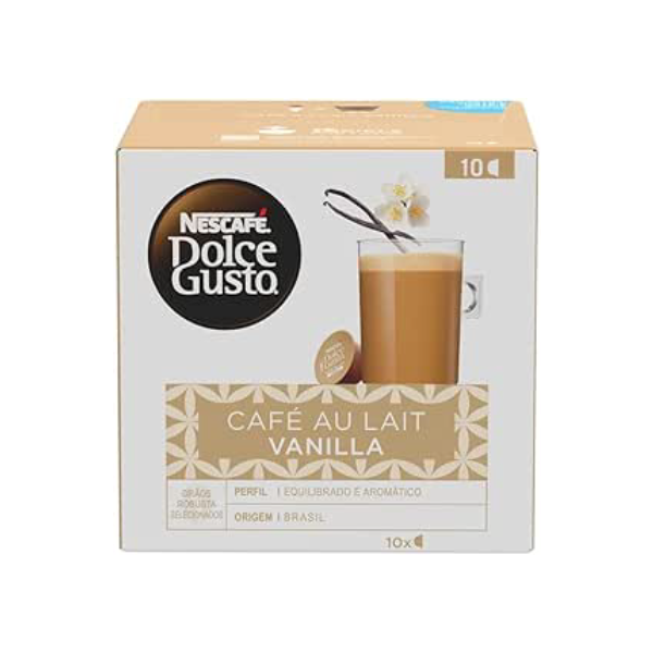 Cápsula Nescafé Dolce Gusto Café AU Lait Vanilla c/10 110g