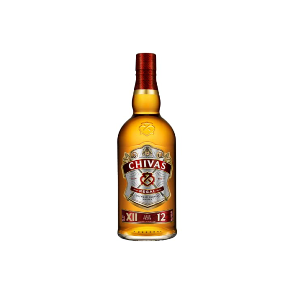 Whisky Chivas Regal 12 anos Blended Escocês - 1 litro