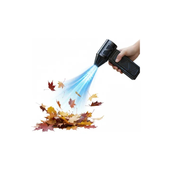 Mini Ventilador Soprador De Ar Jato Turbo Sem Fio 130000rpm Preto