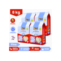 Kit 4 Areia Biodegradável Fina 2 Kg para Gatos - Great Pets