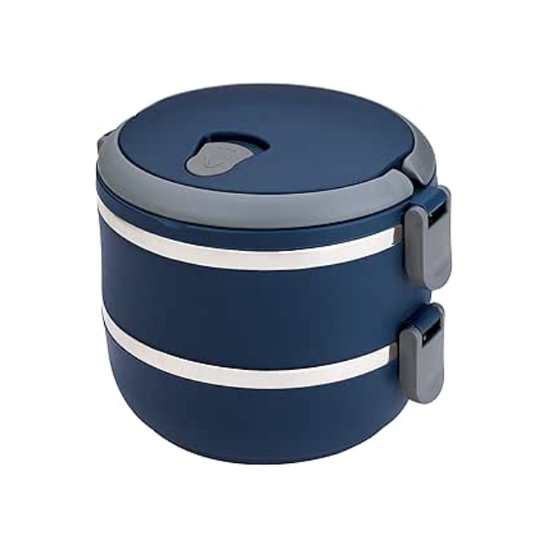 Euro Home - Marmita Dupla Lunch Box Azul - LB1234-AZ