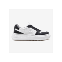 Tênis Feminino Block Branco/Preto Branco