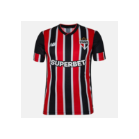 Camisa São Paulo II 24/25 s/n° Jogador New Balance Masculina - Vermelho+Branco