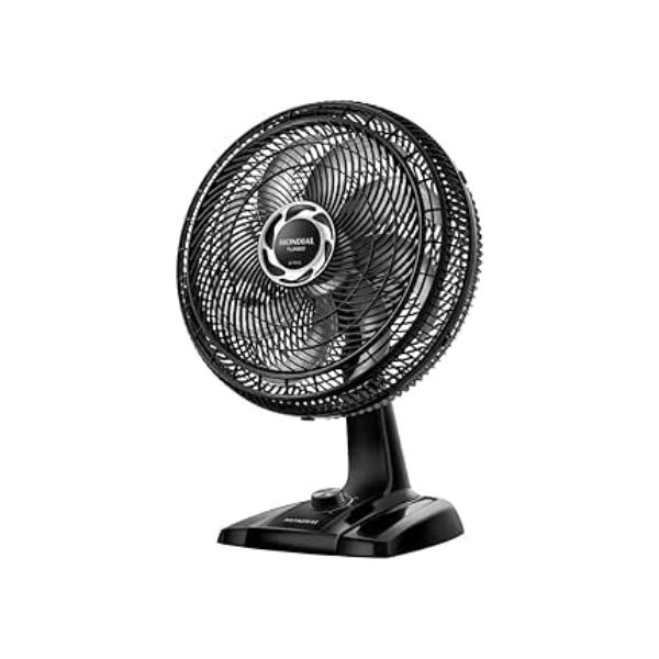 Ventilador de Mesa 40cm Turbo, Mondial, Preto/Prata, 140W, 220V - NVT-40-8P-B