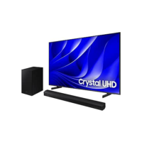 Samsung Combo Smart Big TV 75" Crystal UHD 4K 75DU8000 2024 + Soundbar HW-B550/ZD