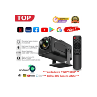 Projetor Smart HY 320 Android Full HD 1920x1080 Bluetooth Wi-fi, HY320 atualizado