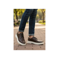 Sapato Social Masculino Oxford Solado Alto Tratorado Moderno