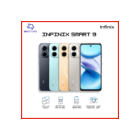 Infinix Smart 9, 128GB 4GB RAM, Câmera 13MP, Processador Mediatek Hélio G81, Bateria 5000MAH, Versão global, Lacrado