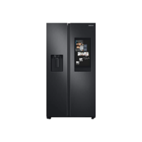 Geladeira Samsung Side By Side Black Premium 585 Litros 110V RS58T5561B1/AZ