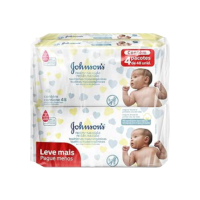 Johnson's Baby Lenços Umedecidos Recém Nascido, 192 Unidades