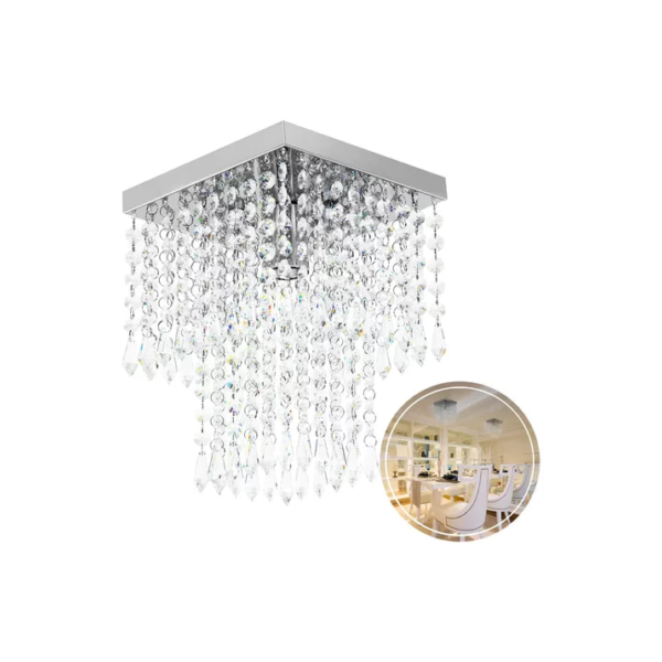 Lustre De Cristal Acrilico Marrycrilic  Belissimo!