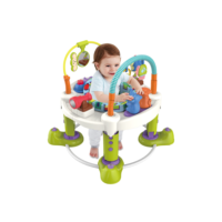 Cadeira Centro de Atividades Infantil Gira 360 Zoo Maxi Baby-  NEUTRO