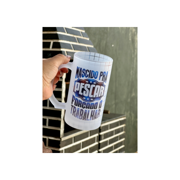 Caneca do Dia dos Pais – Especial Dia dos Pais, caneca de vidro 475ML