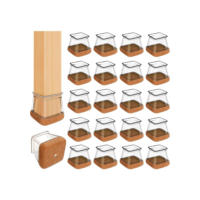 Kit 16 Peças Protetor Para O Pé Da Cadeira Mesa De Silicone