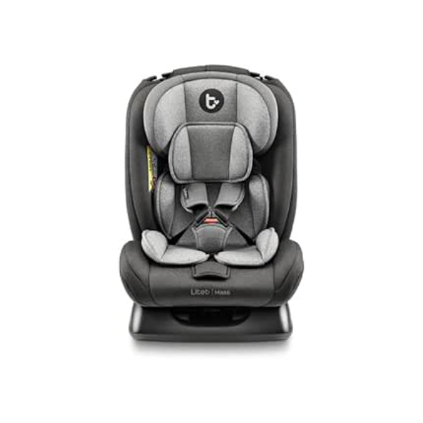 Cadeira Para Auto 0-36 Kg Litet Mass Preta e Cinza - BB458