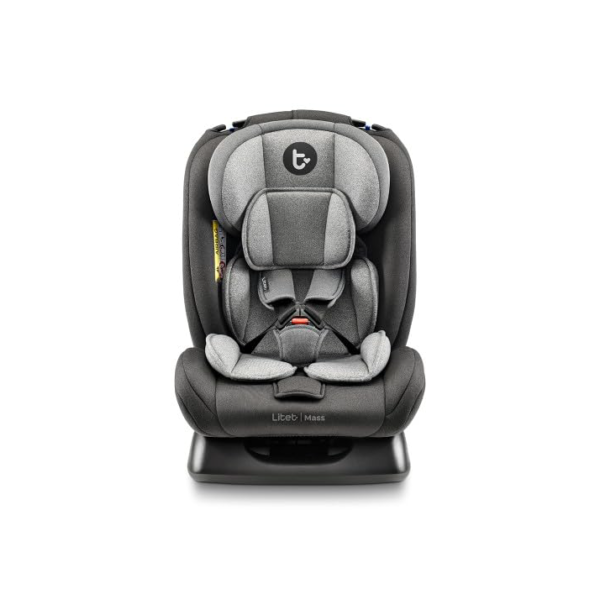 Cadeira Para Auto 0-36 Kg Litet Mass Preta e Cinza - BB458