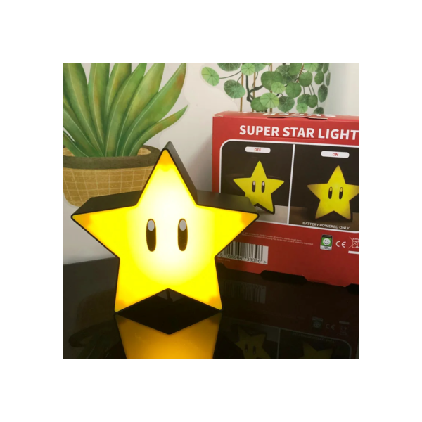 Super Mario Bros LED Lâmpada, Luz Noturna, Som, Carregamento USB, Mesa, Luz da Estrela, Música, Presentes, Brinquedos