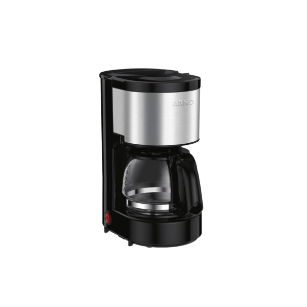 Cafeteira Elétrica Arno Perfectta Inox CFPI 12 Xícaras - Preta - 220V