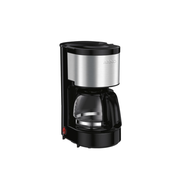 Cafeteira Elétrica Arno Perfectta Inox CFPI 12 Xícaras - Preta - 220V