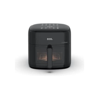 Fritadeira Sem Óleo Air Fryer Eos Chef Gourmet 6.2 Litros Compacta Digital Preto Eaf60p 220v