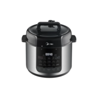 Panela de Pressão Elétrica 5L NutriPro Inox Midea