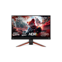 Monitor Gamer BenQ MOBIUZ EX2710Q com 27" Painel IPS, 165Hz, FreeSync Premium, HDRi, Color Vibrance, Black eQualizer, Light Tuner, Eye Care e áudio de alto-falante duplo de 2W + 1x Sub de 5W