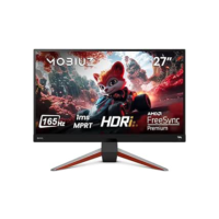 Monitor Gamer BenQ MOBIUZ EX2710Q com 27" Painel IPS, 165Hz, FreeSync Premium, HDRi, Color Vibrance, Black eQualizer, Light Tuner, Eye Care e áudio de alto-falante duplo de 2W + 1x Sub de 5W