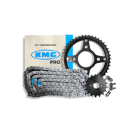 Kit Relação Transmissão Cg Fan Titan 160 2016 2018 2020 2023 Kmc Pro