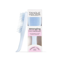 Escova de cabelo desembaraçadora The Mini Ultimate Detangler para todos os tipos de cabelo, ideal para o uso em fios úmidos. Cor: Lilás