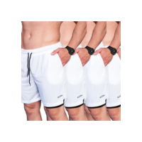 Kit 4 Shorts De Compressão 2 Em 1 Masculino Treino Acaedemia