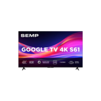 Smart Tv Semp 55  Led 4k S61 Wifi Bluetooth Google Tv 55s61