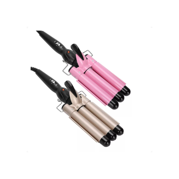 Modelador de cachos tri ondas Tri-ondas modelador 22cm de diâmetro AlexStore