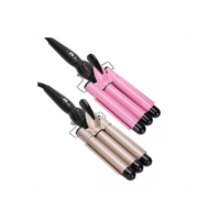 Modelador de cachos tri ondas Tri-ondas modelador 22cm de diâmetro AlexStore