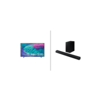 Combo Samsung Vision AI TV 55" NEO QLED 4K QN1EF + Soundbar Samsung HW-B550 - TV 55 polegadas Neo QLED 4K com Soundbar