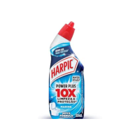 Harpic Desinfetante Sanitário Líquido Power Plus Desodorizador 200Ml Preto