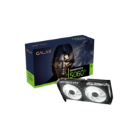 Placa de Vídeo NVIDIA GeForce Galax RTX5060TI 16GB GDDR7 128 BITS Black GF 1-CLICK OC - 561ZN8MDCPOC