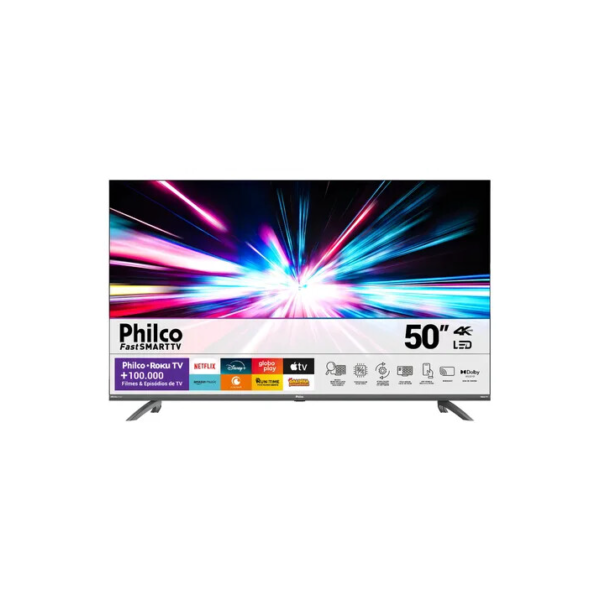 Smart Tv 50 Ptv50g3ersgb Roku Tv Dolby Audio Philco