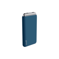 Geonav Power Bank, Carregador Portátil Universal 12.000 mAh, 2 Saídas USB + 1 Saída USB-C, PB12KMB, Azul Marinho