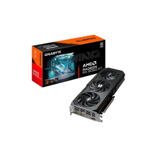 Placa de Vídeo Gigabyte RX 9060 XT Gaming OC AMD Radeon, 16GB, GDDR6, 128bits, Triple Fan, OpenGL 4.6 - GV-R9060XTGAMING OC-16GD