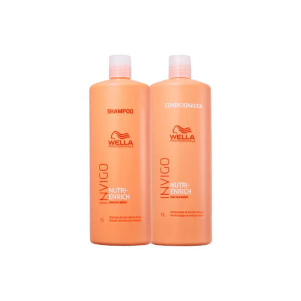 Wella Invigo Nutri-enrich Shampoo + Condicionador 1l