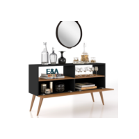 Aparador Buffet Multiuso Moderno Rack Sala Cozinha Star E&A - Cores