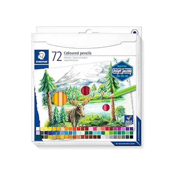 Lápis de Cor, Design Journey, Staedtler, 72 cores, 146C C72