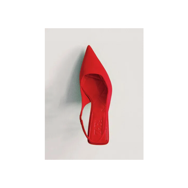 Sapatos Individuais Femininos De Salto Médio Com Bico Fino 2