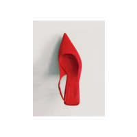 Sapatos Individuais Femininos De Salto Médio Com Bico Fino 2