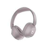 Basike Fone de Ouvido Bluetooth, ANC Cancelamento de Ruído Ativo Headphone Bluetooth 5.4 Headset com Microfone, Certificação Hi-Res Audio, 30 horas reprodução, LE15 (Rosa)