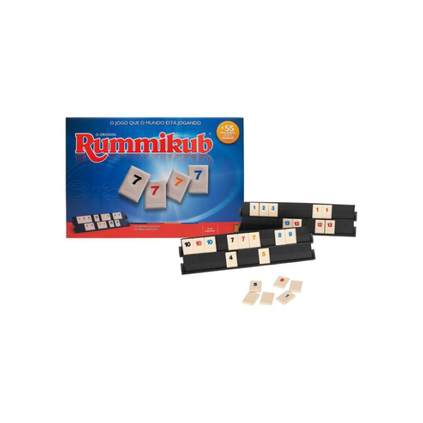 Jogo Rummikub de Tabuleiro - Grow