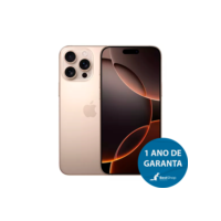 iPhone 16 Pro / 16 Pro Max 256GB 5G Dual eSim Novo (Lacrado 1 ano de garantia)