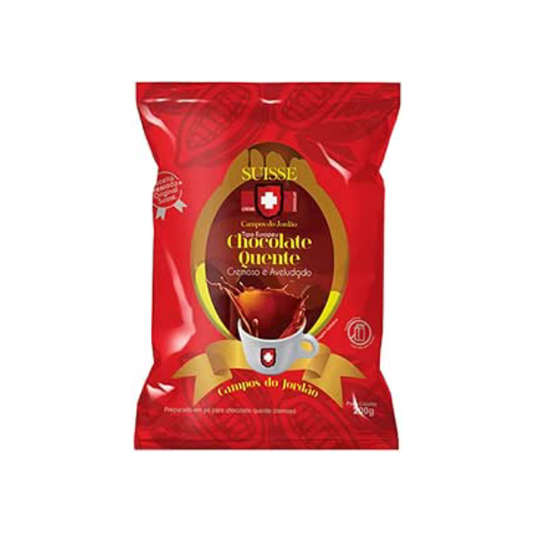 Chocolate Cremoso e Aveludado em Pó Campos do Jordão Suisse 200g