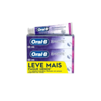 Oral-B Pasta de Dente 3D White Brilliant Fresh, Clareador Avançado com Micropartículas Clareadoras, 53 ml, 3 Unidades