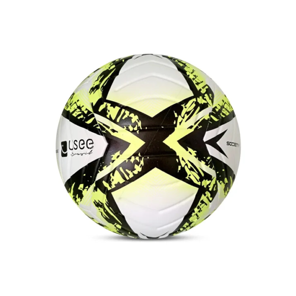 Bola De Futebol Slick Society Usee Brasil Cor Amarelo